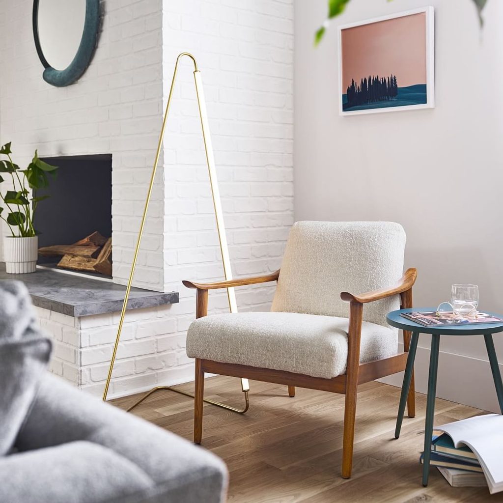 Mid Century Upholstered Chair