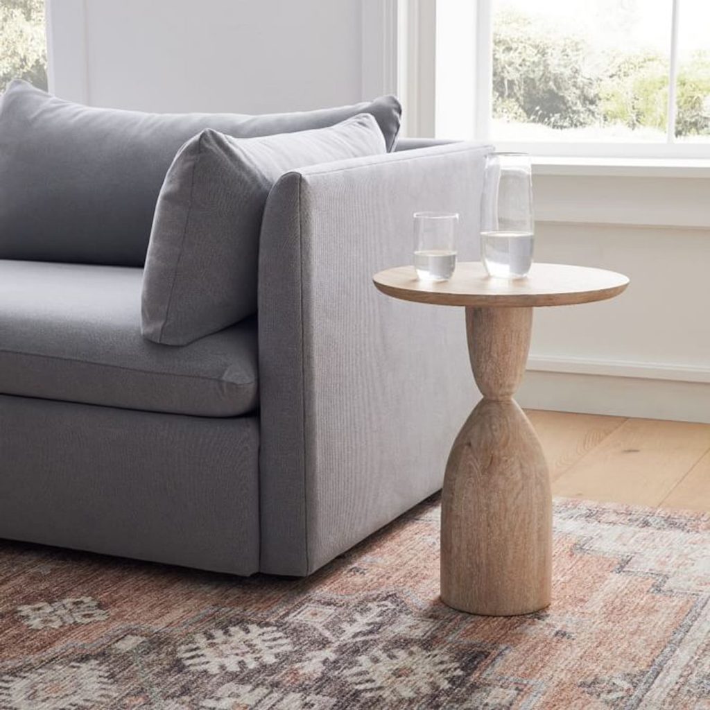Winona Round Pedestal Side Table