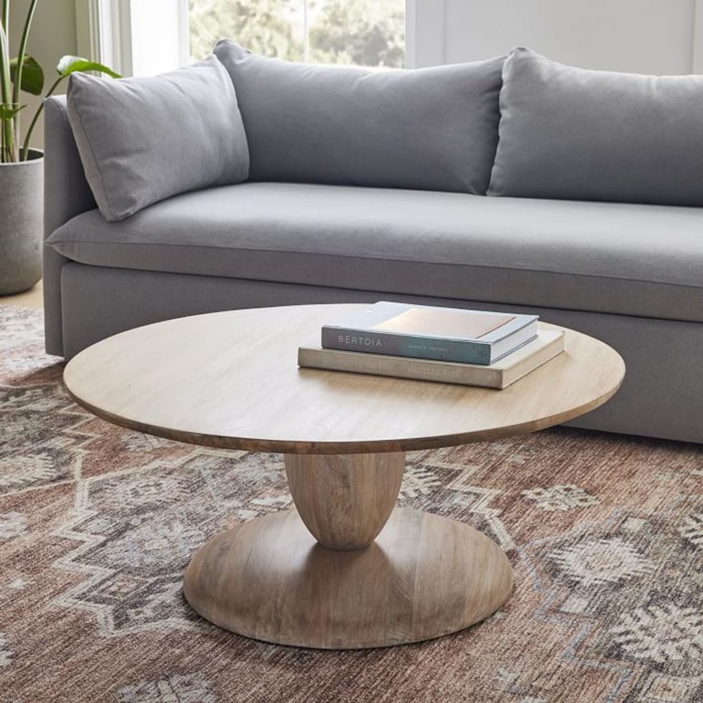 Winona Pedestal Coffee Table