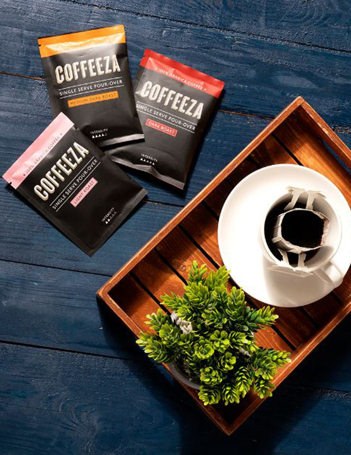 Pour-Over Coffee Bags by Coffeeza