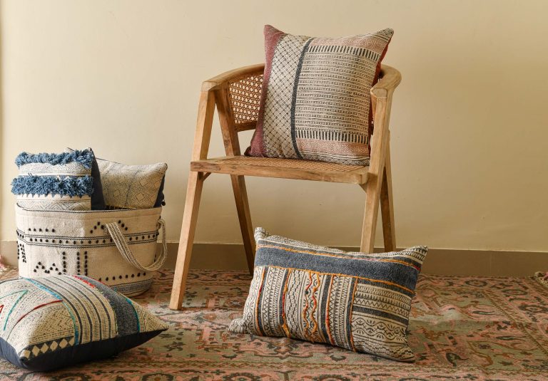 Block Print Cushions