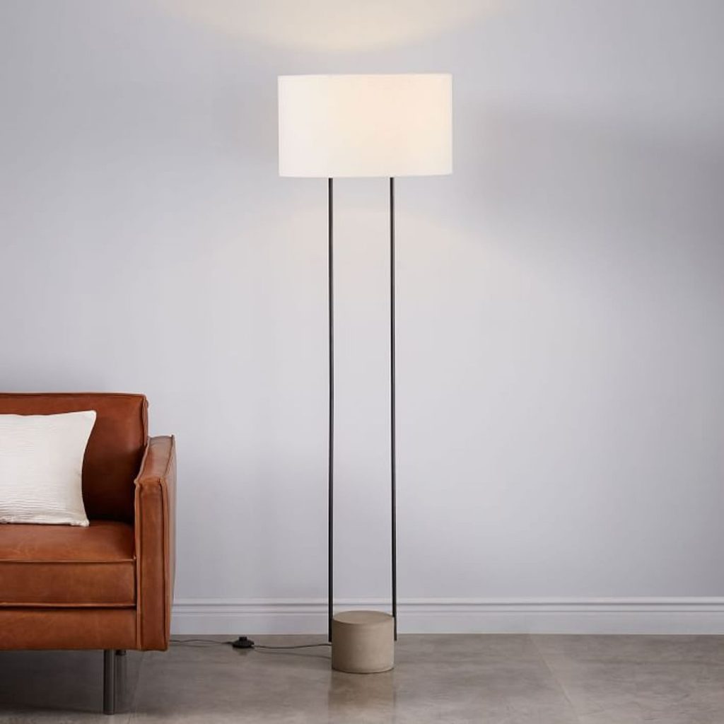Industrial Outline Floor Lamp