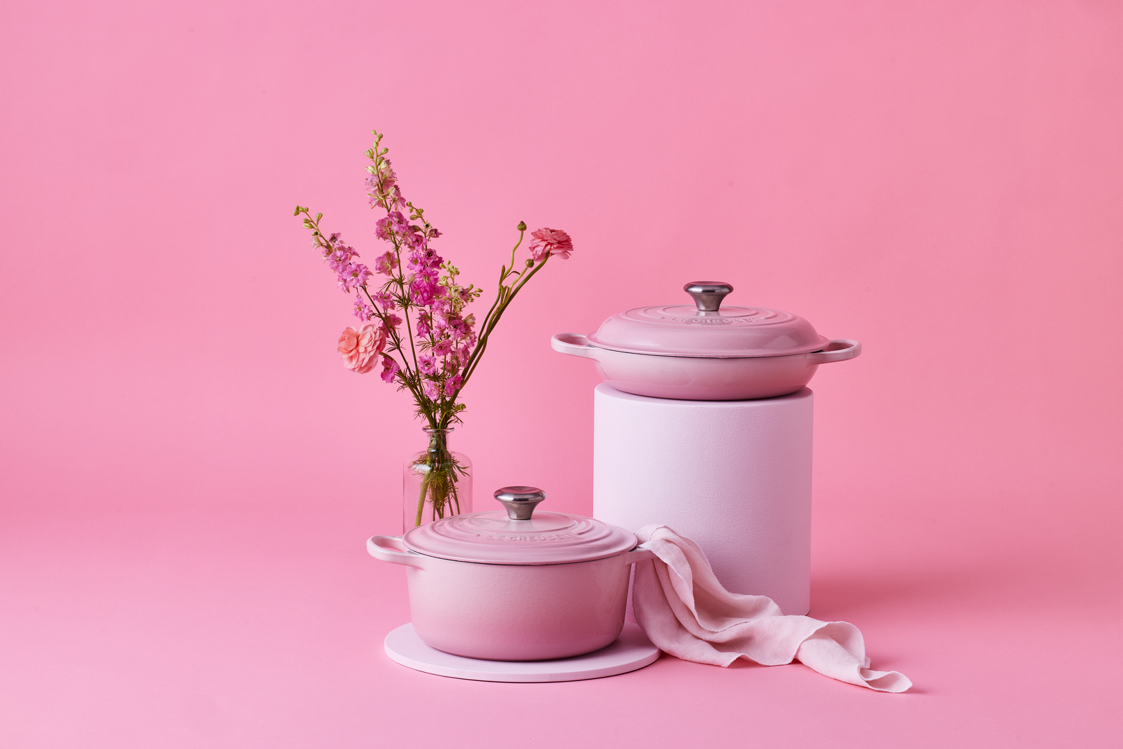 SHELL PINK COOKWARE