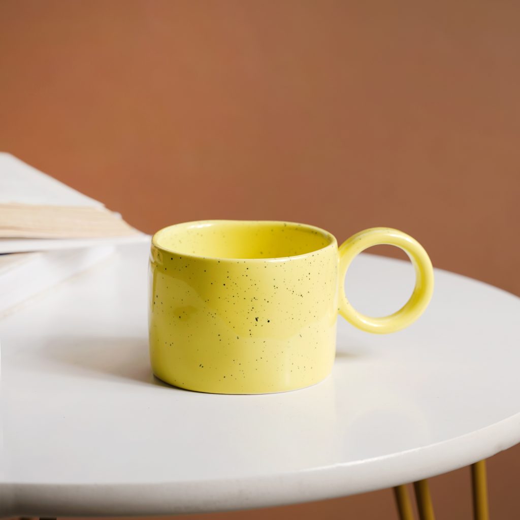 Yellow Speckled Cup