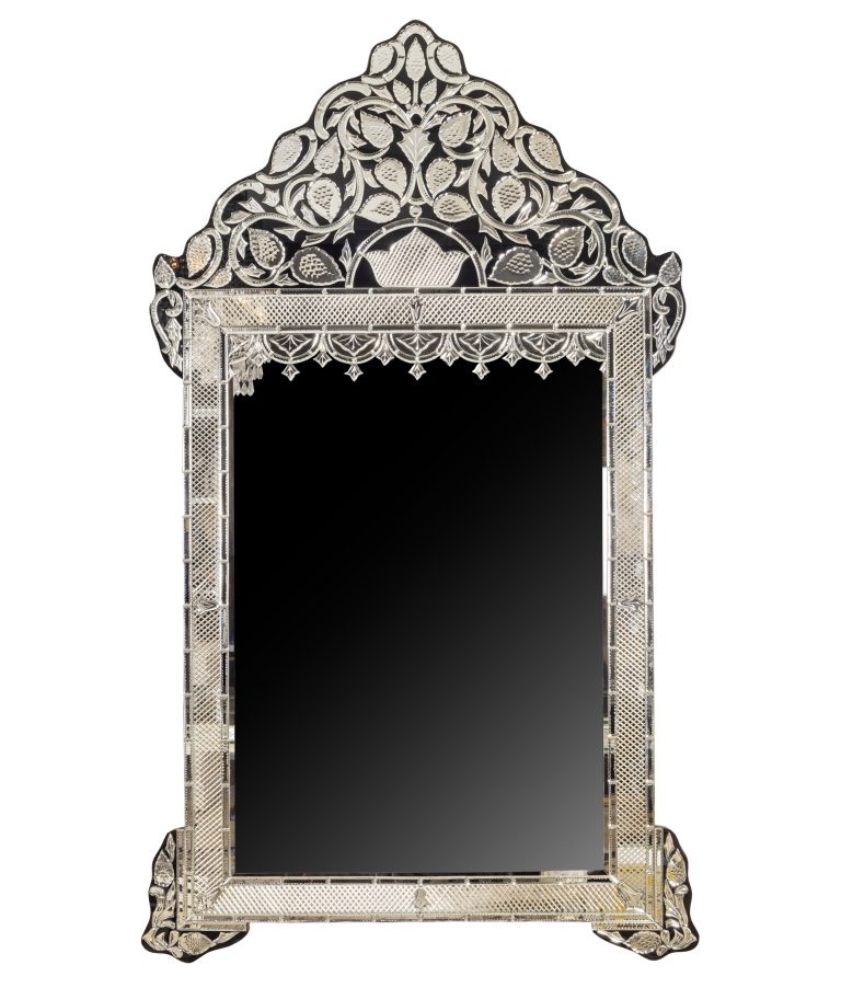 Venetian glass mirror