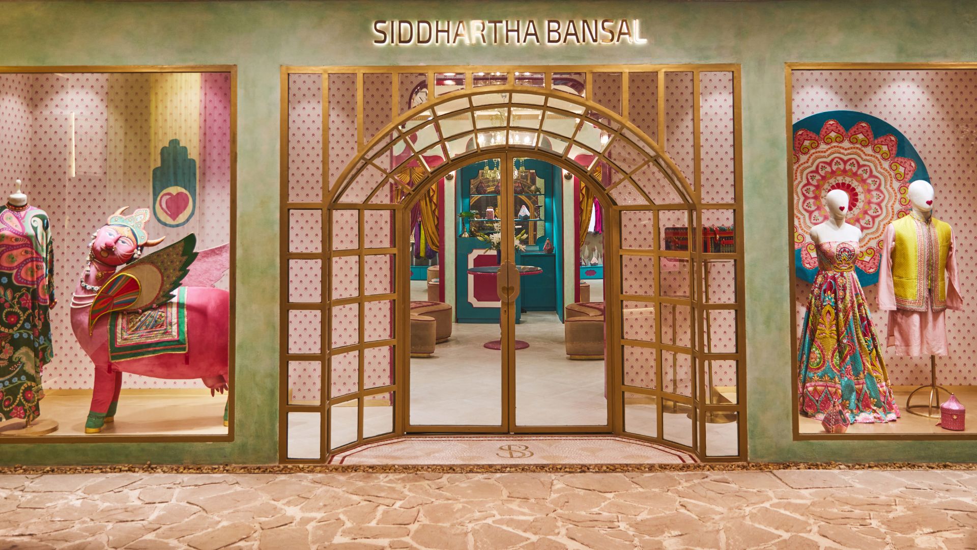 Siddhartha Bansal dhan mill fashion store